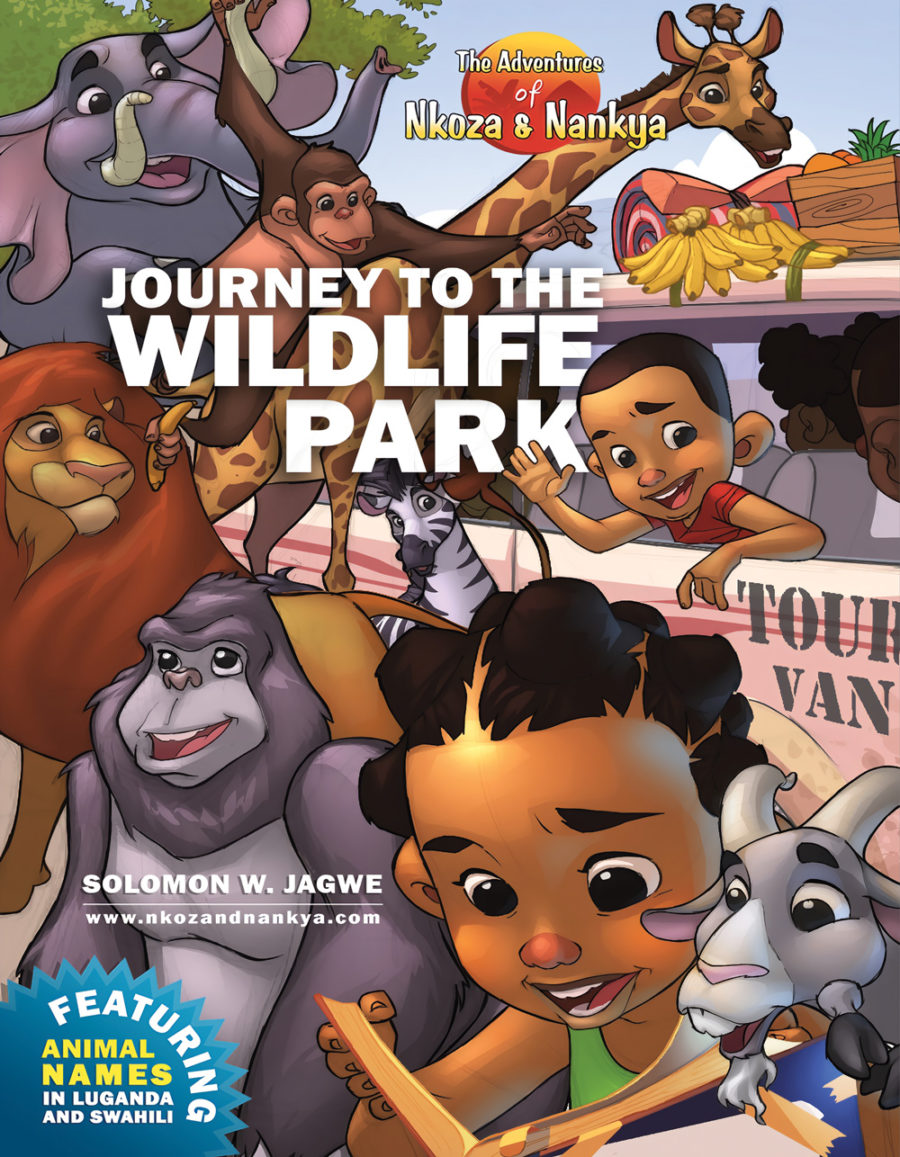 In this Volume, Nkoza is excited to embark on an adventure to visit the Wildlife Park and learn the names of the wild animals. Nkoza promises his little sister Nankya…